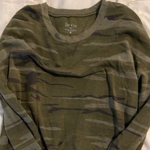 Camouflage Sweatshirt, medium